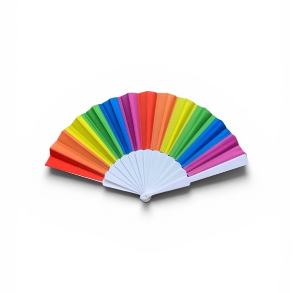 Colorful Handheld Fans Set - Picture 2 of 5